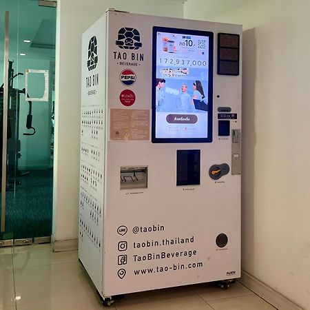 1Br Condo 5 Min To Bts 1000Mbps Fiber Wi-Fi Bangkok Eksteriør billede